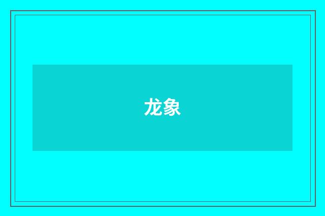 龙象