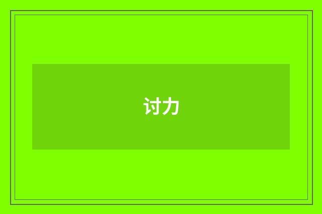 讨力