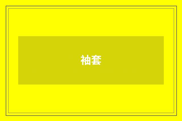 袖套