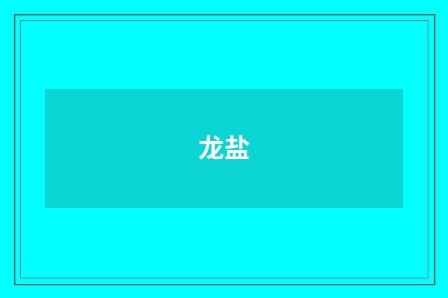 龙盐