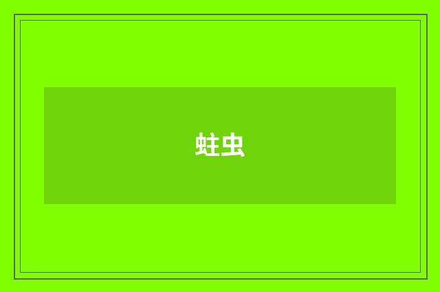 蛀虫