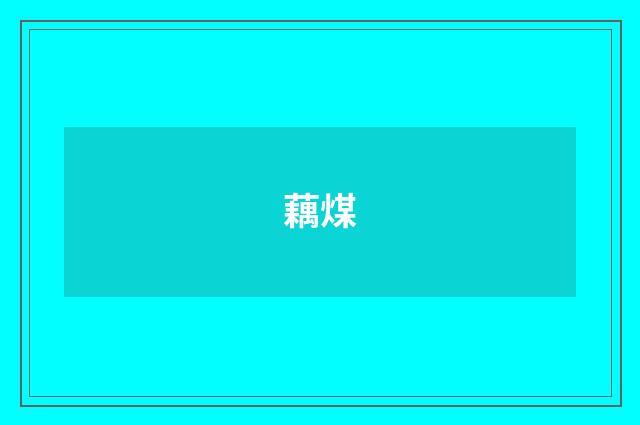 藕煤