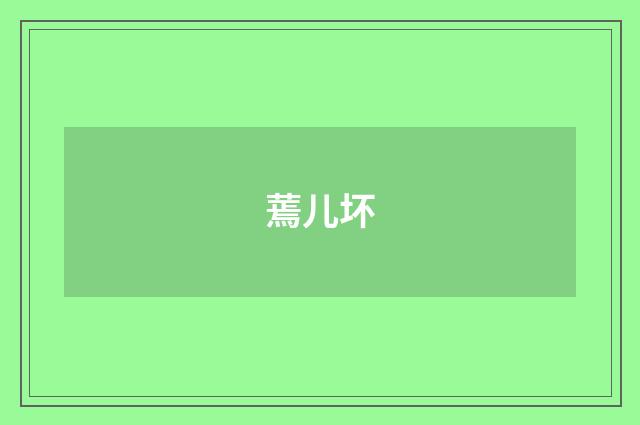 蔫儿坏
