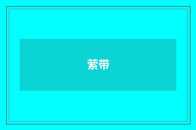 萦带