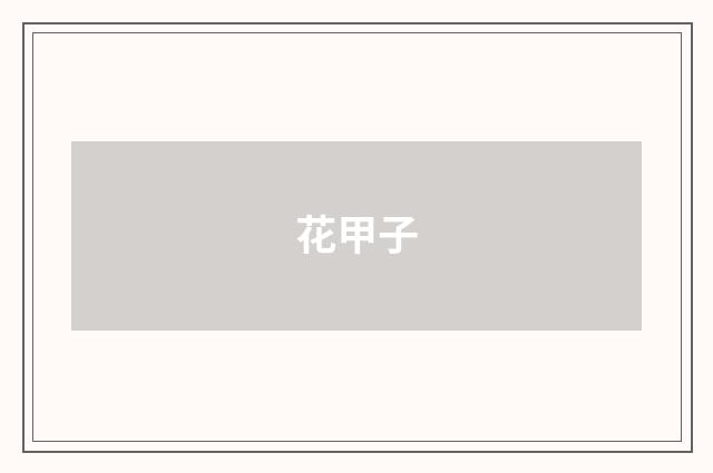 花甲子