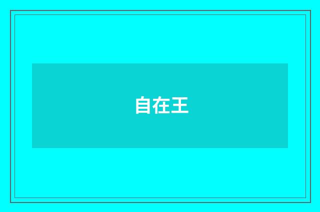 自在王
