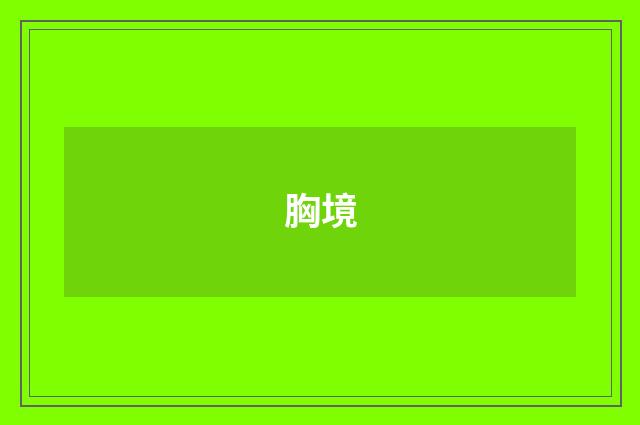 胸境