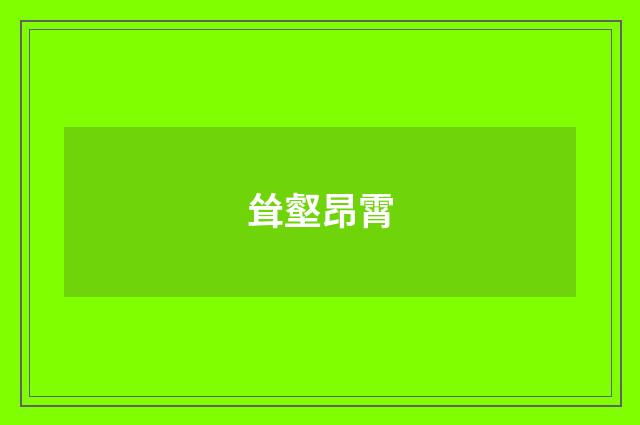耸壑昂霄