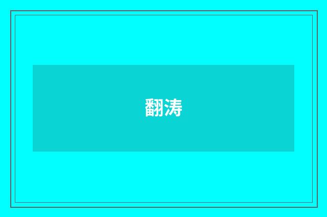 翻涛