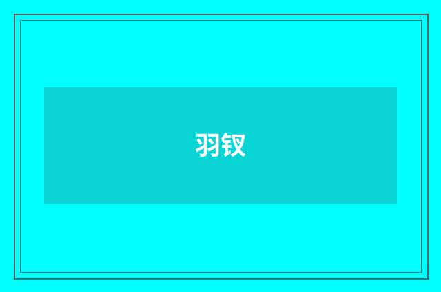 羽钗