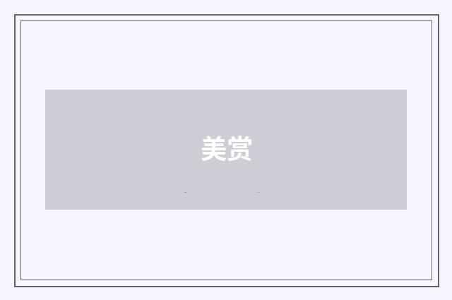 美赏