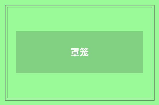 罩笼