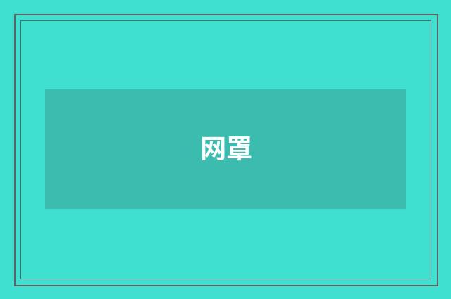 网罩