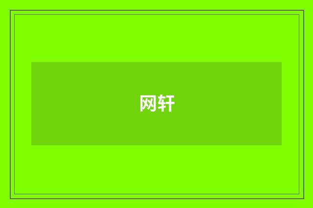 网轩