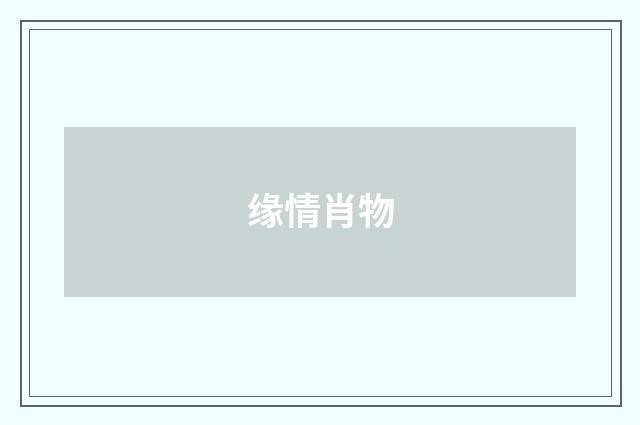 缘情肖物