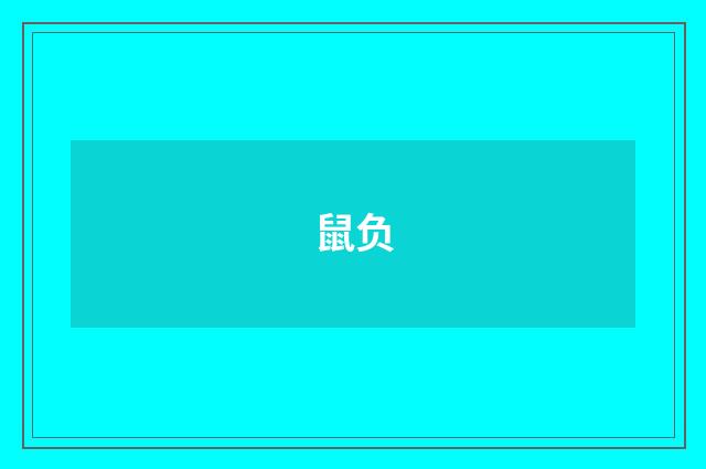 鼠负