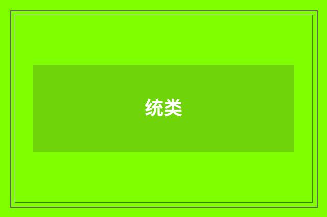 统类