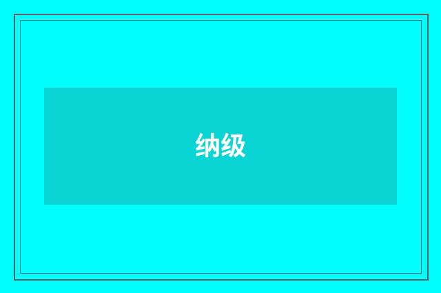 纳级