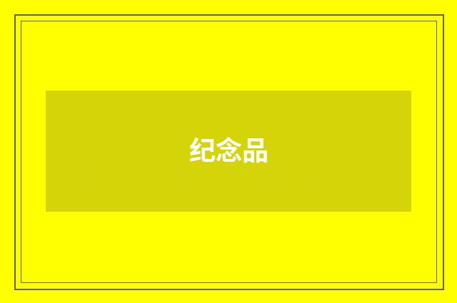 纪念品