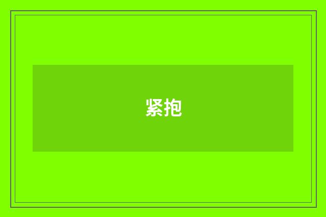 紧抱