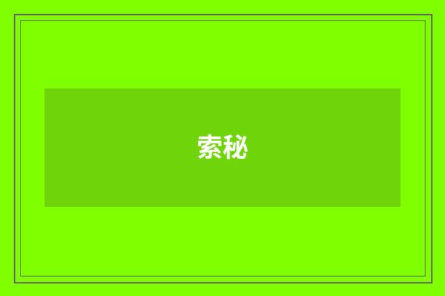 索秘