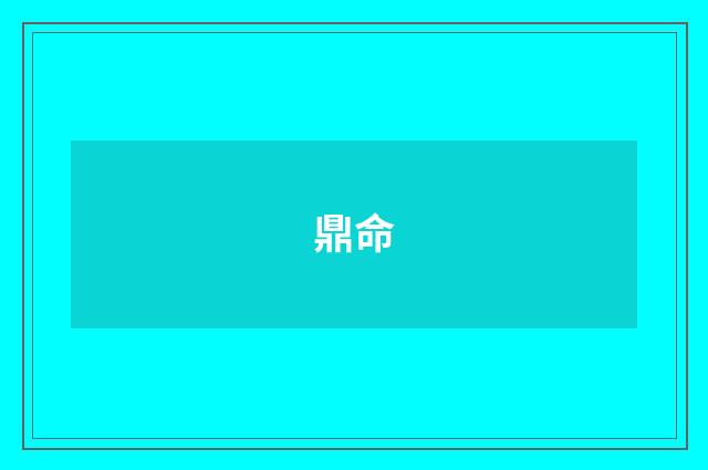 鼎命