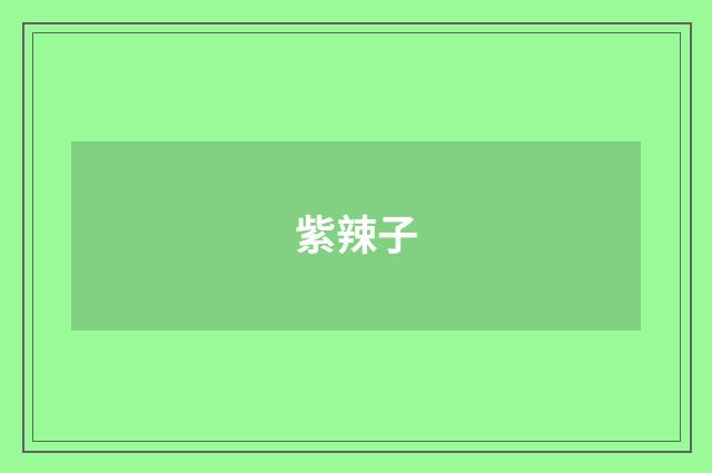紫辣子