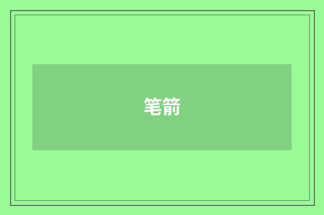 笔箭
