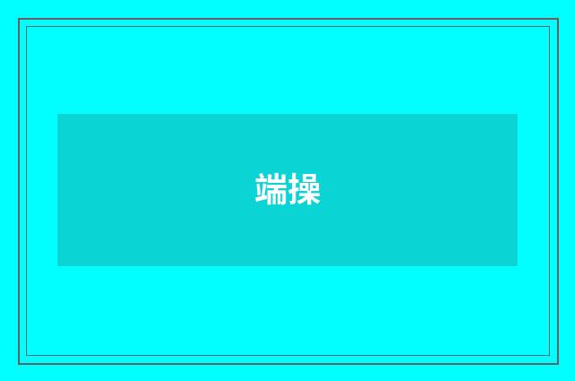 端操