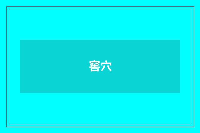窖穴