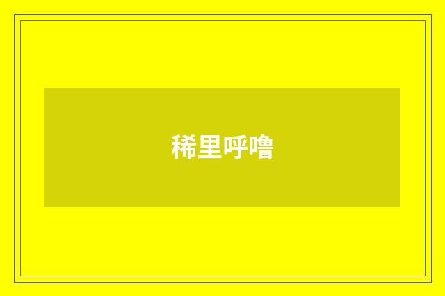 稀里呼噜