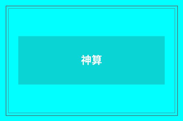 神算