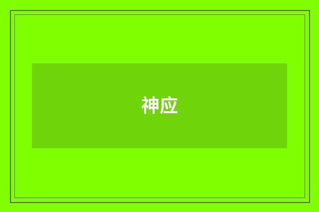 神应