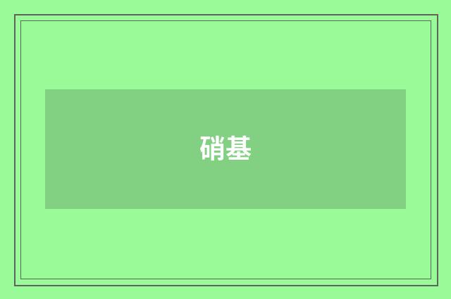 硝基