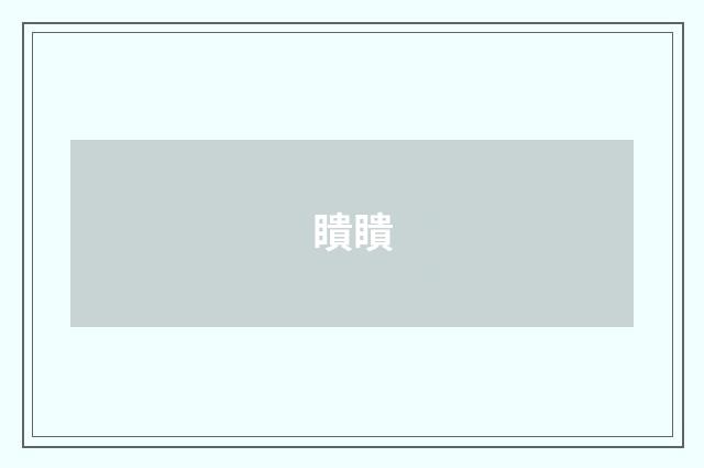 瞶瞶