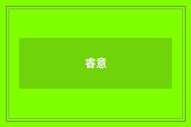 睿意