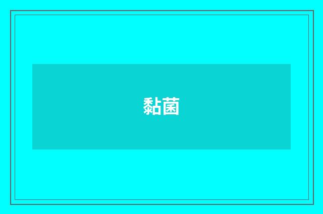 黏菌