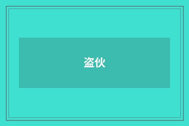 盗伙
