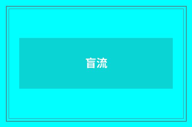 盲流