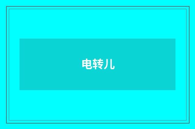 电转儿