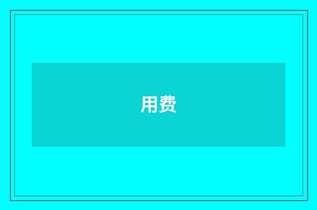 用费