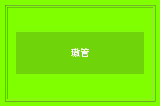 璈管