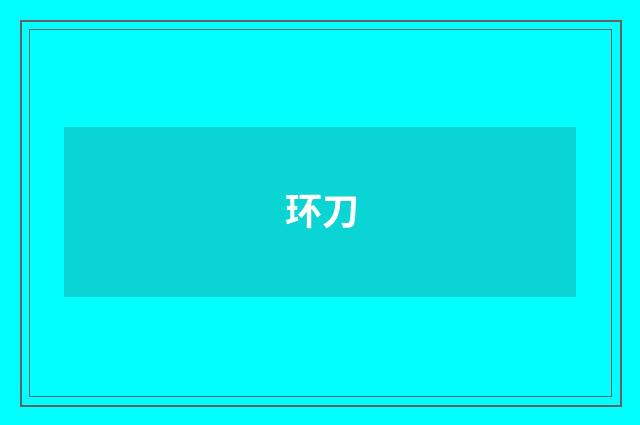 环刀