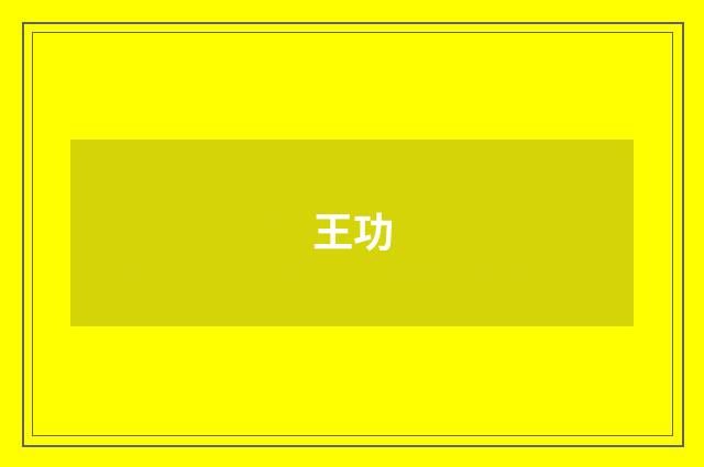 王功
