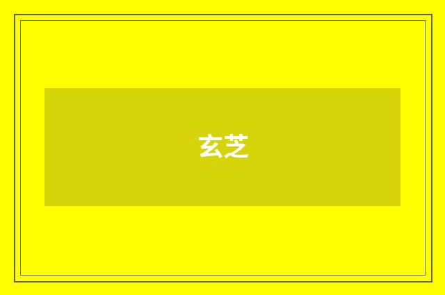 玄芝