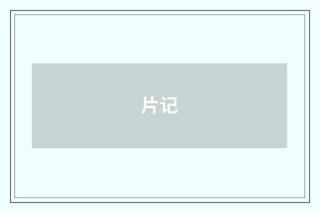 片记