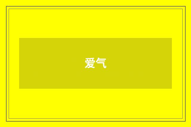爱气