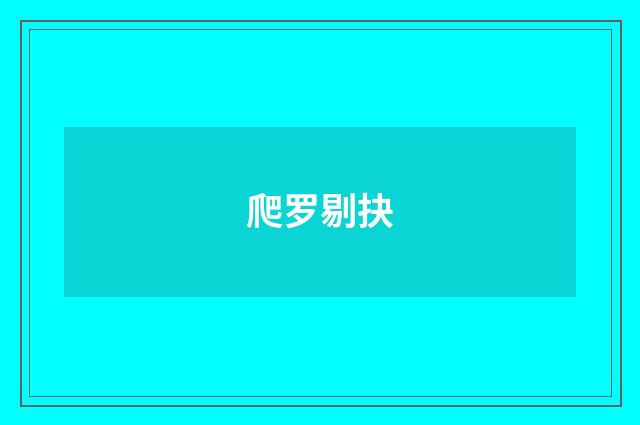 爬罗剔抉