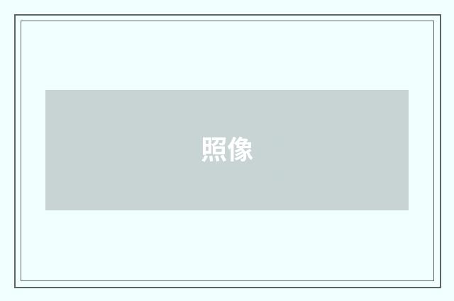 照像