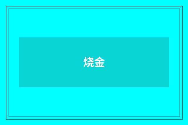 烧金